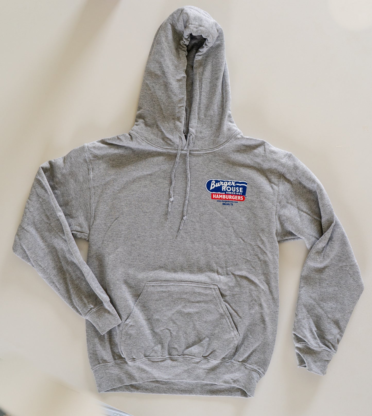 Burger House Grey Hoodie
